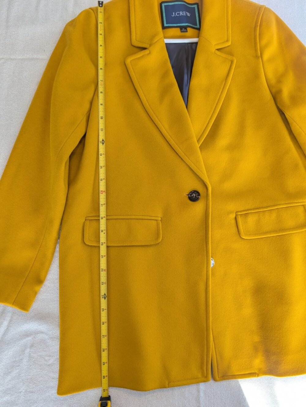 Mustard J.Crew Coat - Picture 13 of 15